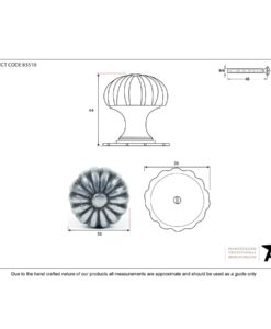 Natural Smooth Cabinet Knob