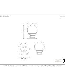 Large Polished Nickel Ball Cabinet Knob