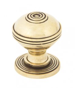 Aged Brass Prestbury Cabinet Knob (Small)