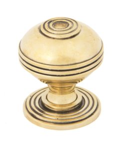 Aged Brass Prestbury Cabinet Knob (Large)