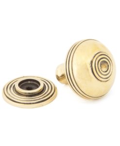 Aged Brass Prestbury Cabinet Knob (Large)