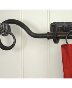 Beeswax Leaf Curtain Finial (Pair)