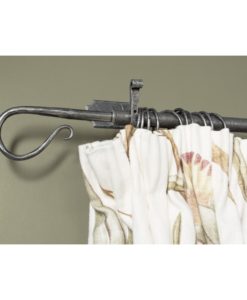 Pewter Patina Shepherds Crook Finial