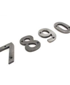 Antique Pewter Numerals