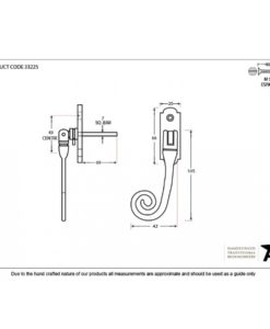 Beeswax Monkeytail Espagnolette