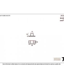 Small Beeswax Receiver Bridge