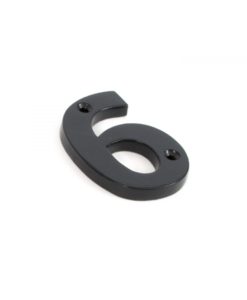 Black Numeral 6