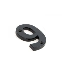 Black Numeral 9