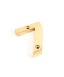 Polished Brass Numeral 7