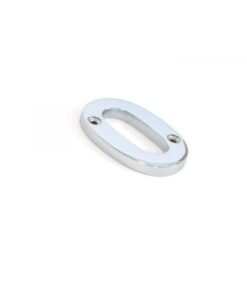 Polished Chrome Numeral 0