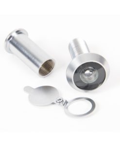 Satin Chrome Door Viewer