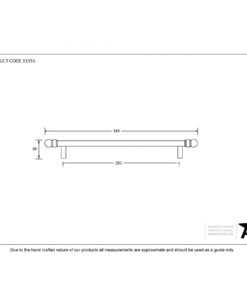 Beeswax Bar Pull Handle