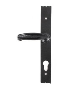 Black Cottage Lever Espag Lock Set