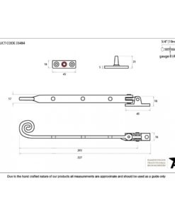 Black Monkeytail Stay (8