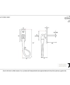 Black Shepherds Crook Espag (RH)