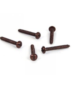 Bronze Round Head Screws (6 x 1")