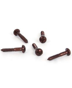 Bronze Round Head Screws (6 x 3/4")