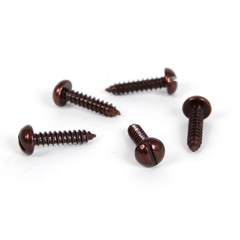 Bronze Round Head Screws (8 x 3/4") (25) From Period Home Style