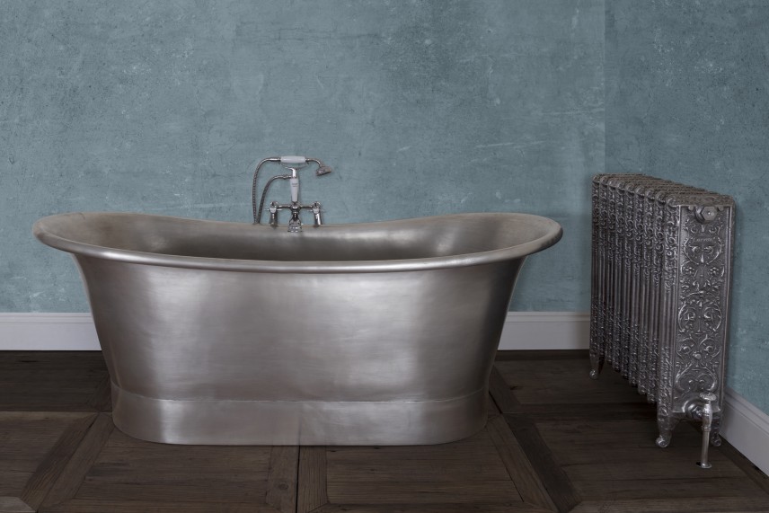 Normandy Copper Bath With Tin Finish