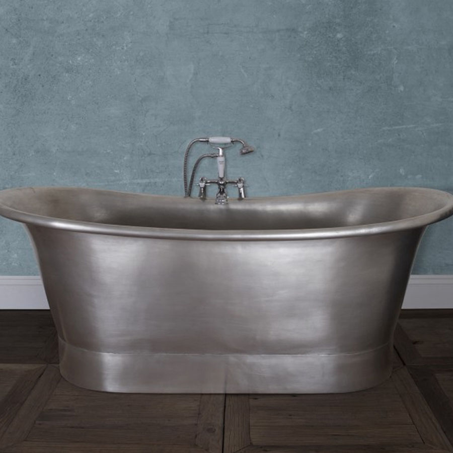 Normandy Copper Bath With Tin Finish