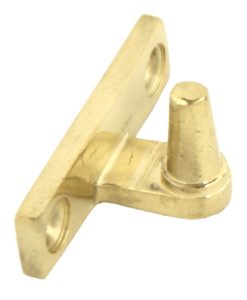 Polished Brass Cranked Stay Pin