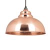 Harborne Pendant Light In Hammered Copper