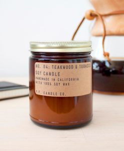 Teakwood & Tobacco Soy Candle