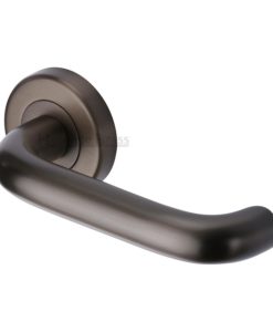 Harmony Door Handle On Round Rose