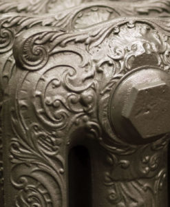 Rococo 1 Column Cast Iron Radiator