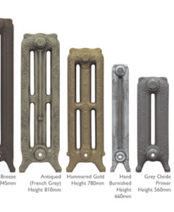 Rococo 1 Column Cast Iron Radiator