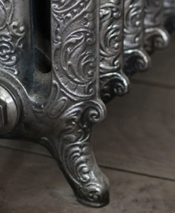 Rococo 1 Column Cast Iron Radiator