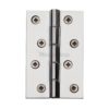 Phosphor Washered Door Hinges (4")