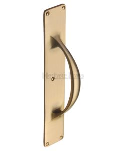 Slim Door Pull Handle On Plate