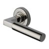 Bauhaus Door Handle On Rose