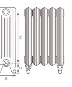 Churchill Cast Iron Radiator