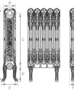 John King Cast Iron Radiator