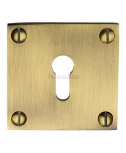Solid Brass Keyhole Escutcheon (50mm)