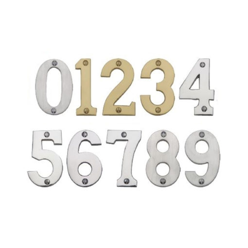 0-9 Face Fixed Thick Door Numerals