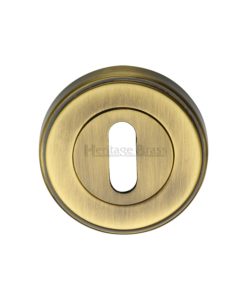 Solid Brass Key Escutcheon