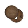 Solid Bronze Round Covered Escutcheon