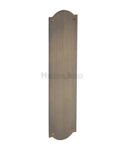 Shaped Solid Brass Finger Plate