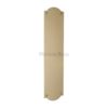 Shaped Solid Brass Finger Plate