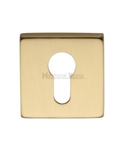 Euro Profile Square Key Escutcheon
