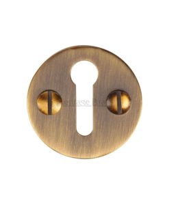 Solid Brass Round Key Escutcheon