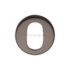 Oval Profile Cylinder Round Key Escutcheon
