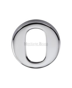 Oval Profile Cylinder Round Key Escutcheon