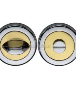 Curved Thumbturn With Release On Round Rose