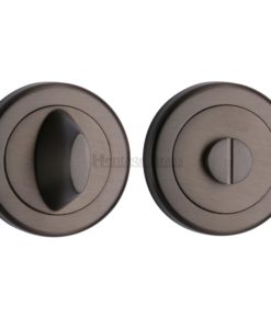 Curved Thumbturn With Release On Round Rose