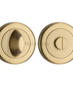 Curved Thumbturn With Release On Round Rose