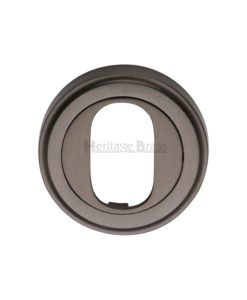 Heritage Brass Oval Key Escutcheon